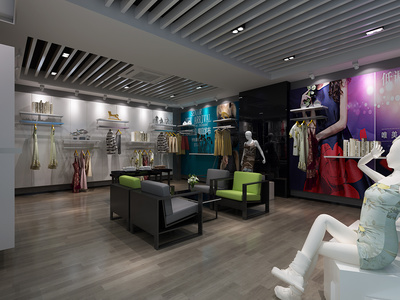 从1992年的工装服装店效果图说起——专业工装设计的传承与演变